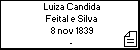Luiza Candida Feital e Silva