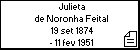 Julieta de Noronha Feital