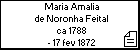 Maria Amalia de Noronha Feital