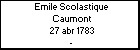 Emile Scolastique Caumont