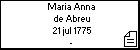 Maria Anna de Abreu