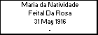 Maria da Natividade Feital Da Rosa