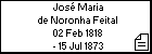 José Maria de Noronha Feital