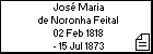 Jos Maria de Noronha Feital